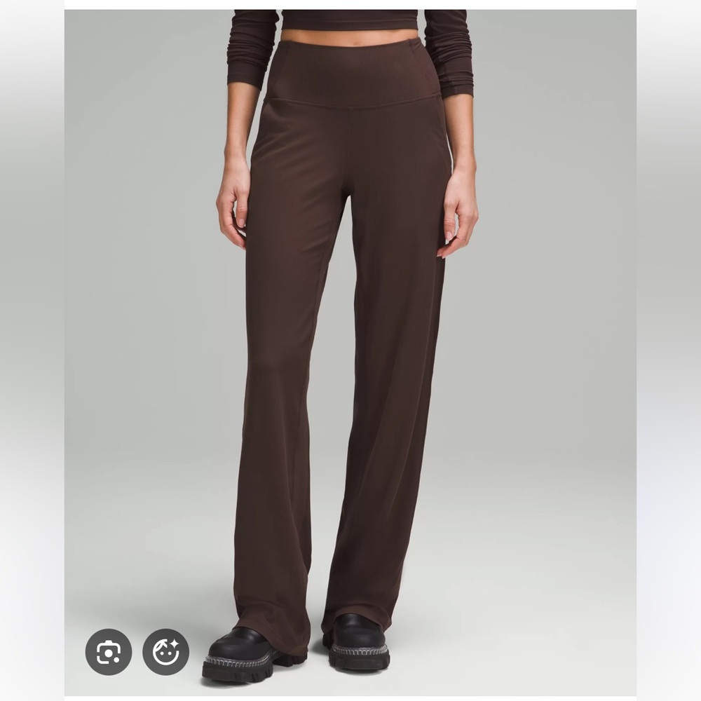 🚫sold🚫Lululemon Align High-Rise Ribbed Wide-Leg Pants